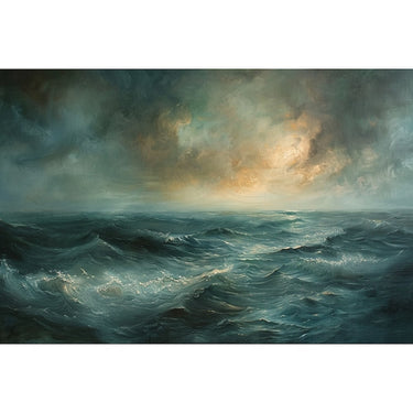 Oil Canvas of Sea